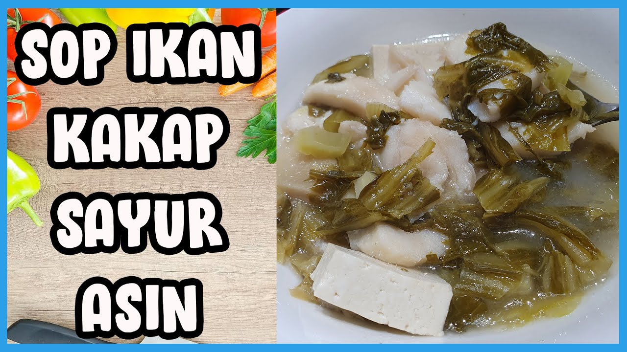 SOP IKAN KAKAP SAYUR ASIN 🍲🐟🥬, SOP SEHAT UNTUK ANAK ANAK 👦👧 #ResepJadoel #RegattaKitchen