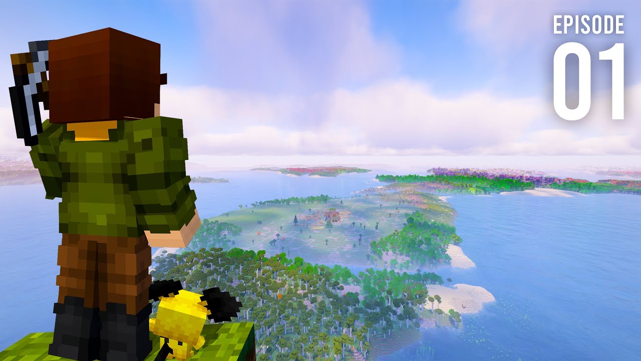 Starting my FOREVER WORLD in MINECRAFT COBBLEMON!