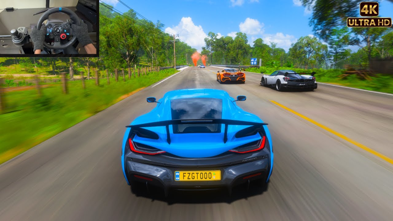 1893HP Rimac Nevera vs Hypercars | Forza Horizon 5 | G29 Steering Wheel Gameplay