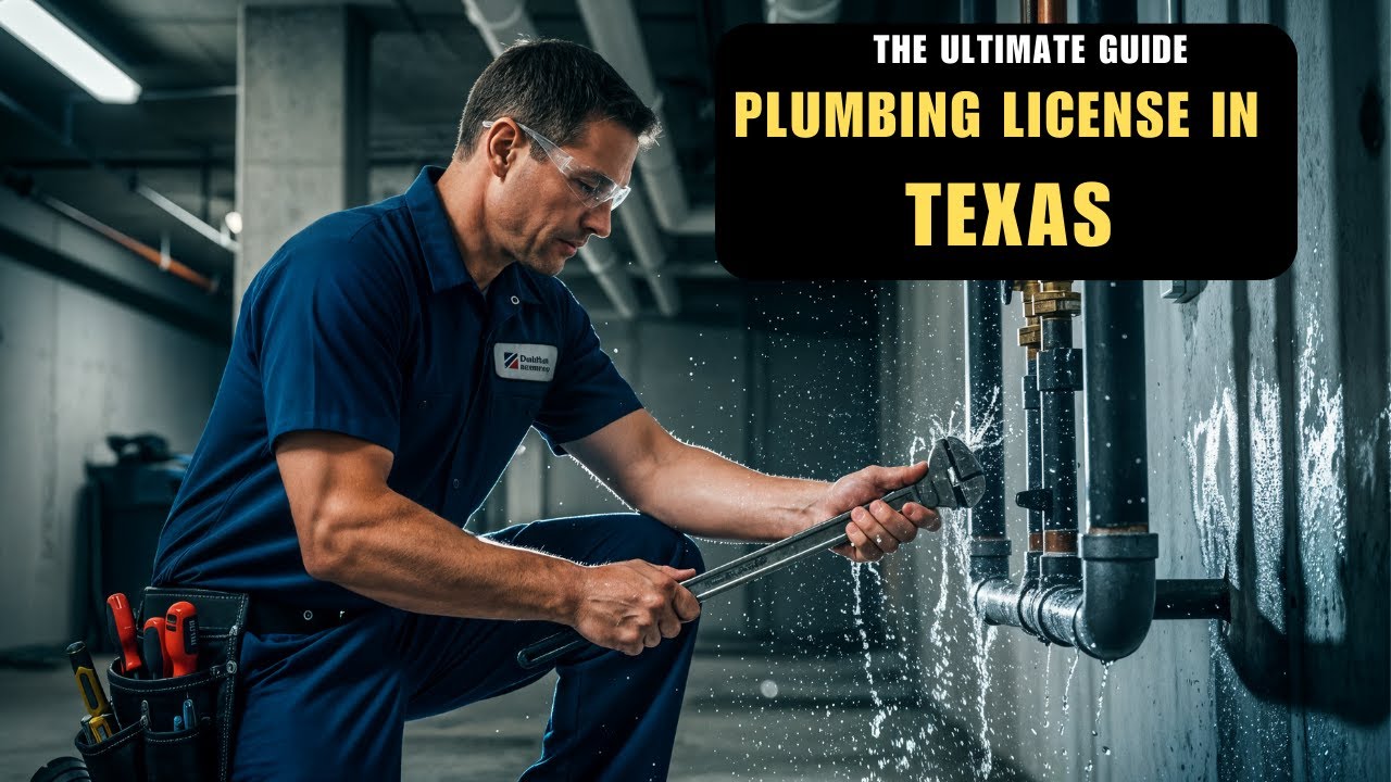 How to Get a Plumbing Contractor License in Texas for Your Business