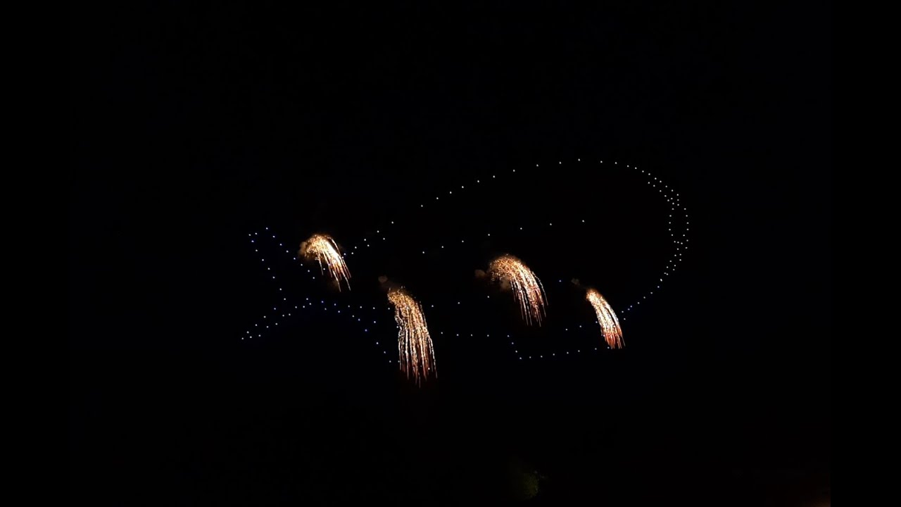 Feu d'artifice Lille 3000 / Parade Utopia 2022