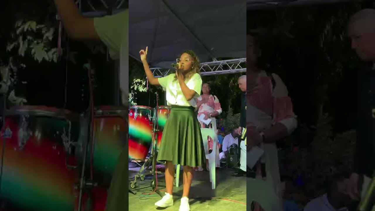 En vivo . Shaila cedeño cuesta 