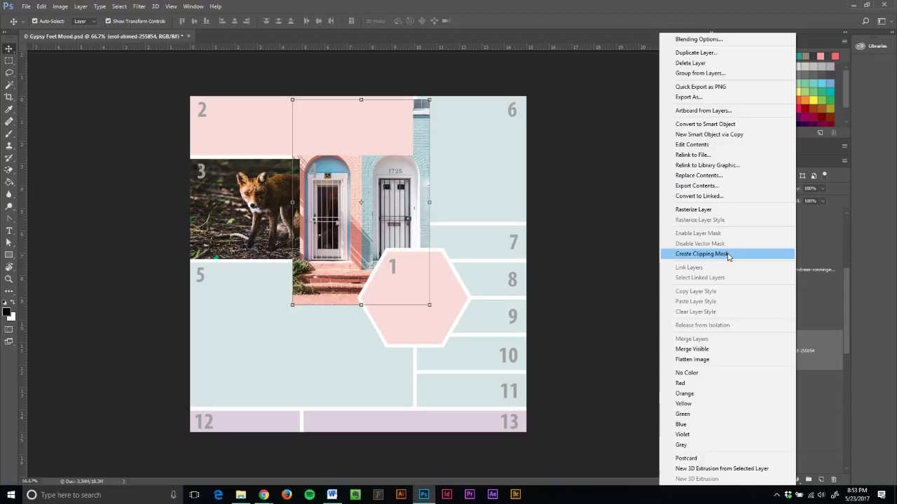 Photoshop: Make a Mood Board in Minutes
