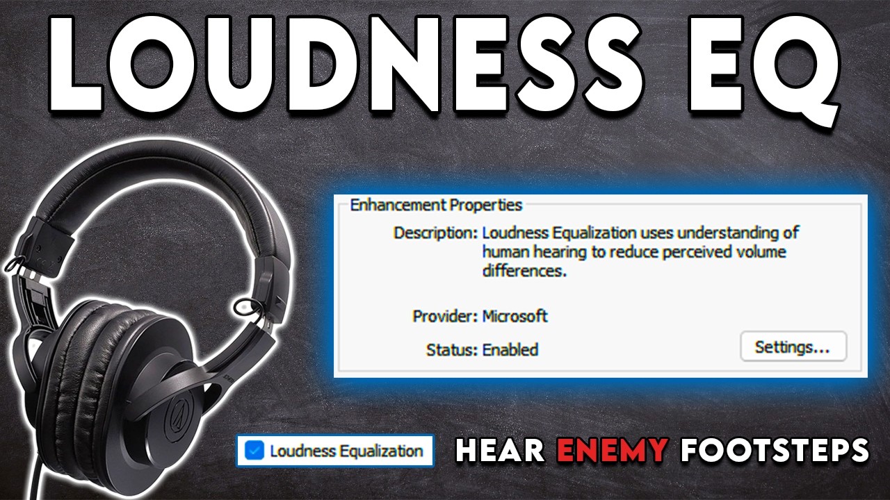How to FIX and ENABLE Loudness EQ on any Device