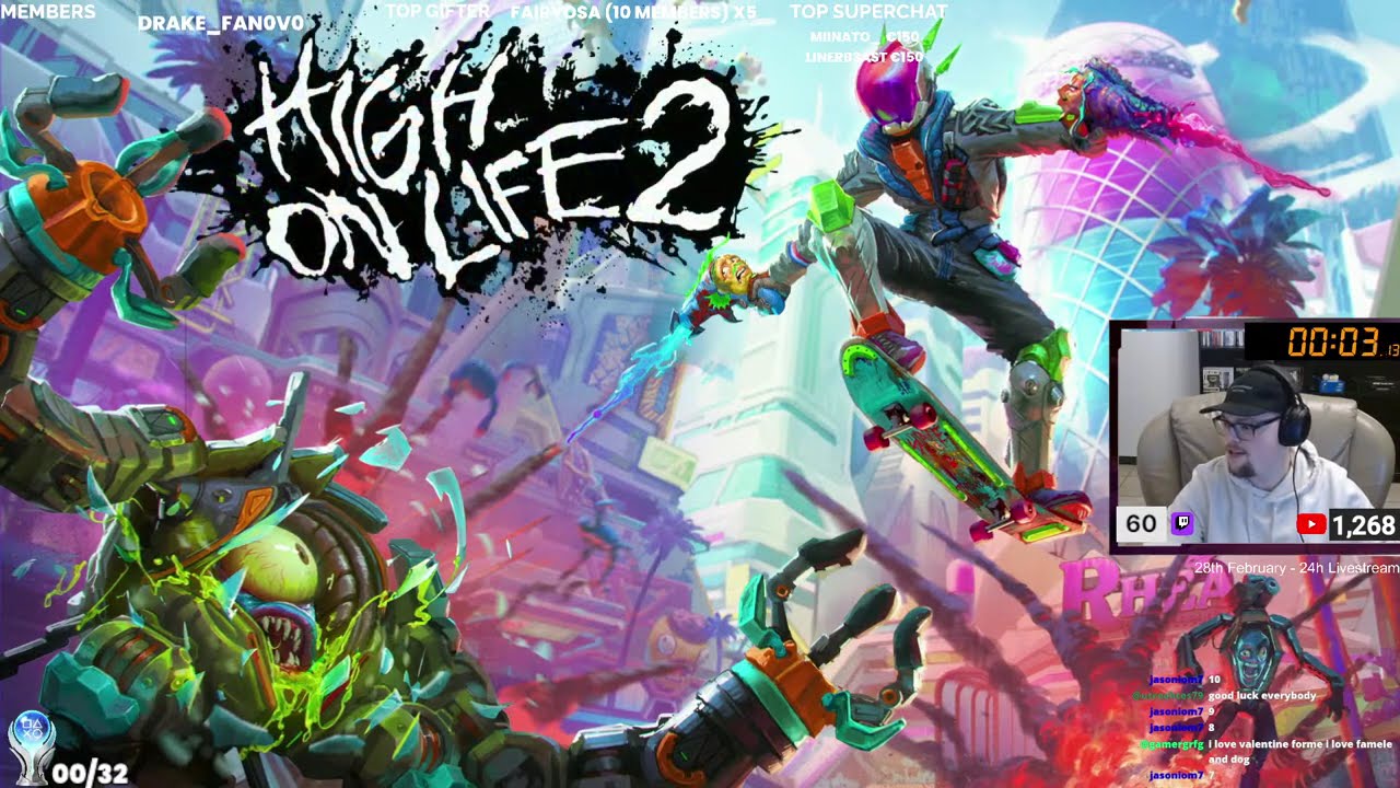 High On Life 2 Platinum Speedrun LIVE - Racing for World First on Release Day!