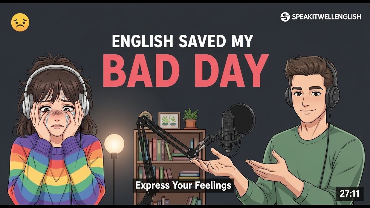 How to Talk About a Bad Day in English | Express Your Feelings | Daily English Conversation