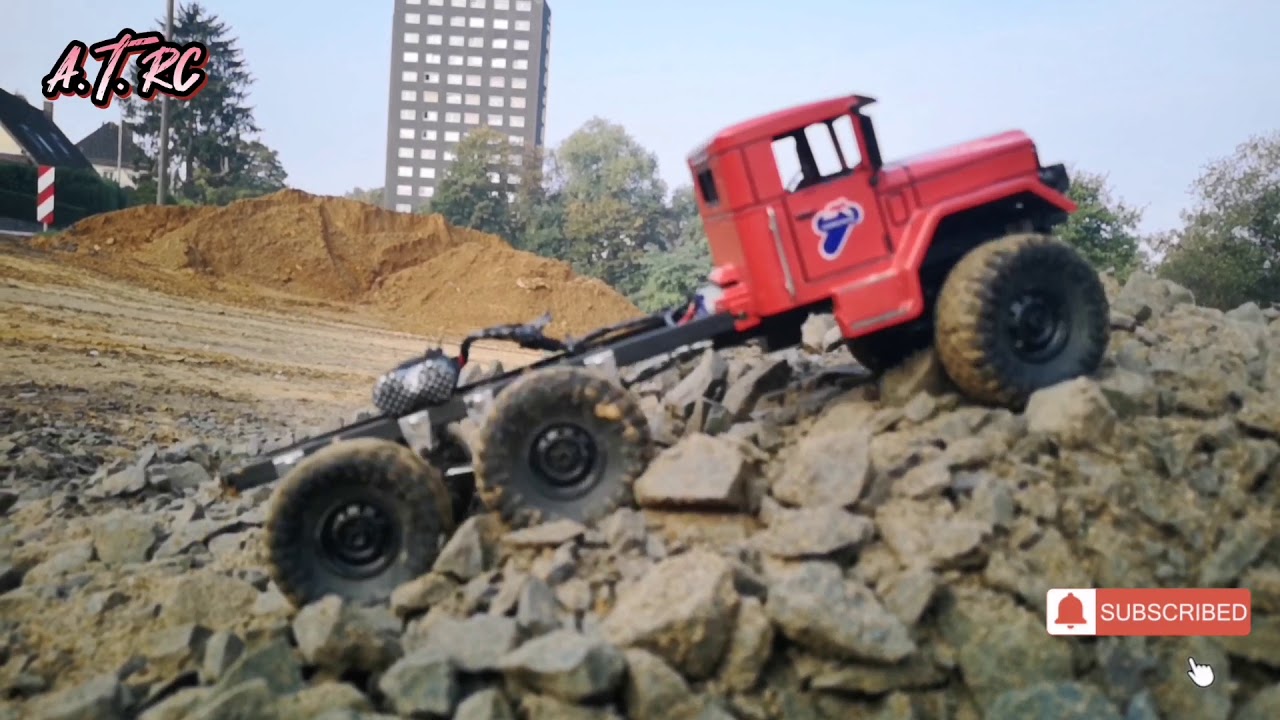 Wpl b16 Test ride 1:16 Rc Upgrade best  Sound