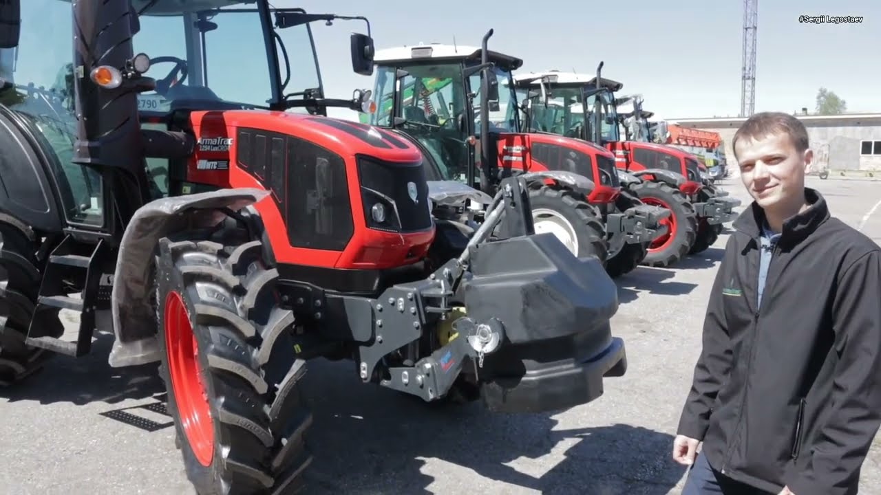 МТЗ про таке не чув😳 Самий довершений Турецький трактор ArmaTrac 1254 Lux
