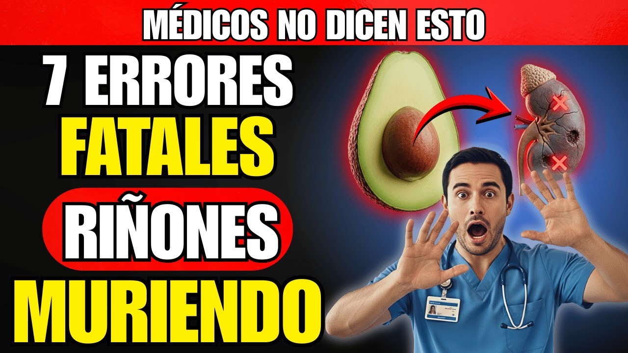 7 Errores que DESTRUYEN tus RIÑONES sin que lo sepas (y cómo evitarlos hoy)