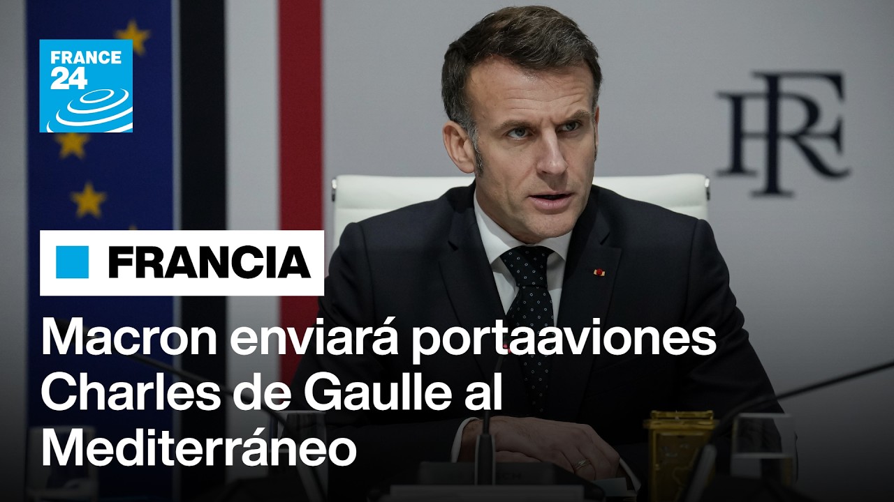 🔴 En vivo: Macron habla sobre el conflicto en Medio Oriente