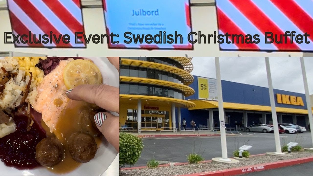 IKEA: Julbord Christmas 🇸🇪 Event #sweden #julbord #ikeakitchen