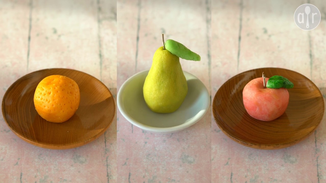 Marzipan fruits