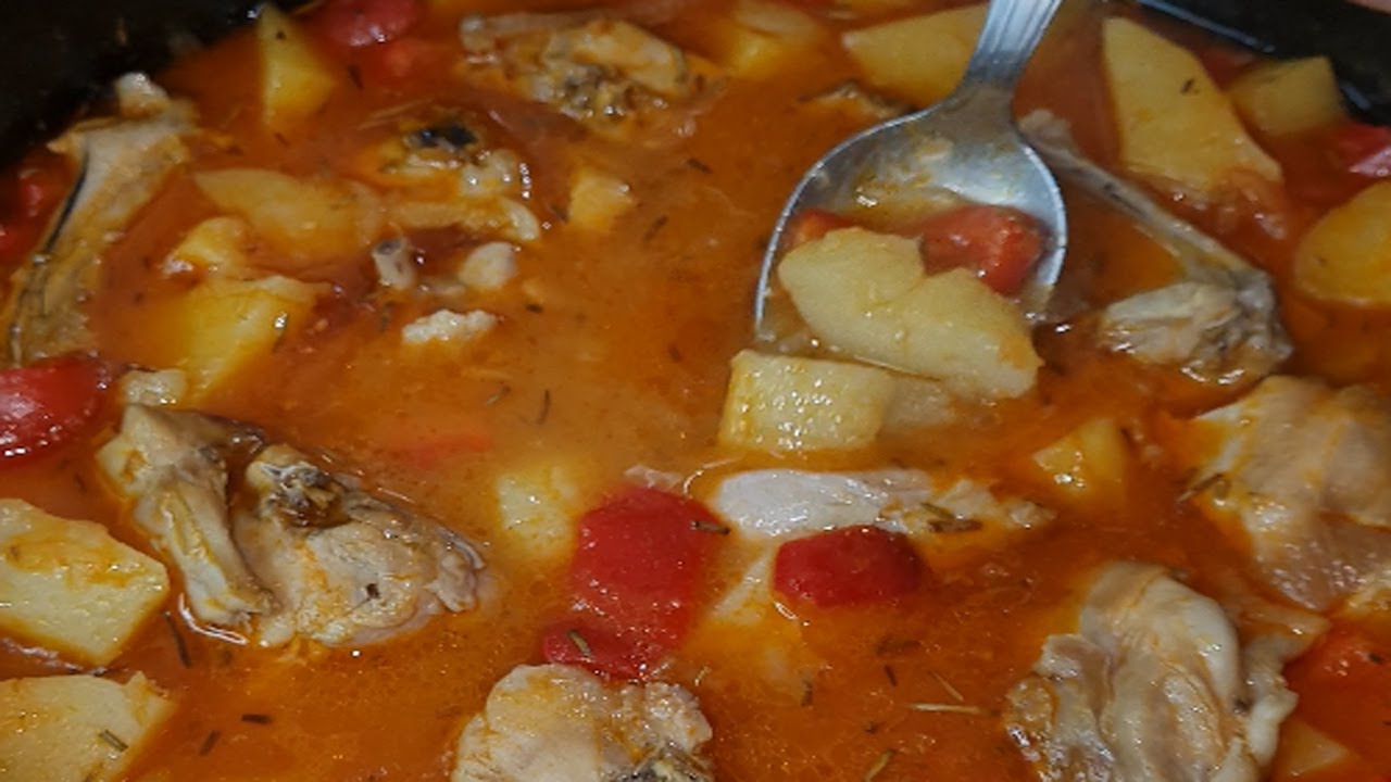 🍖Patatas guisadas con CONEJO ¡El de nuestras abuelas! Casero, casero, casero