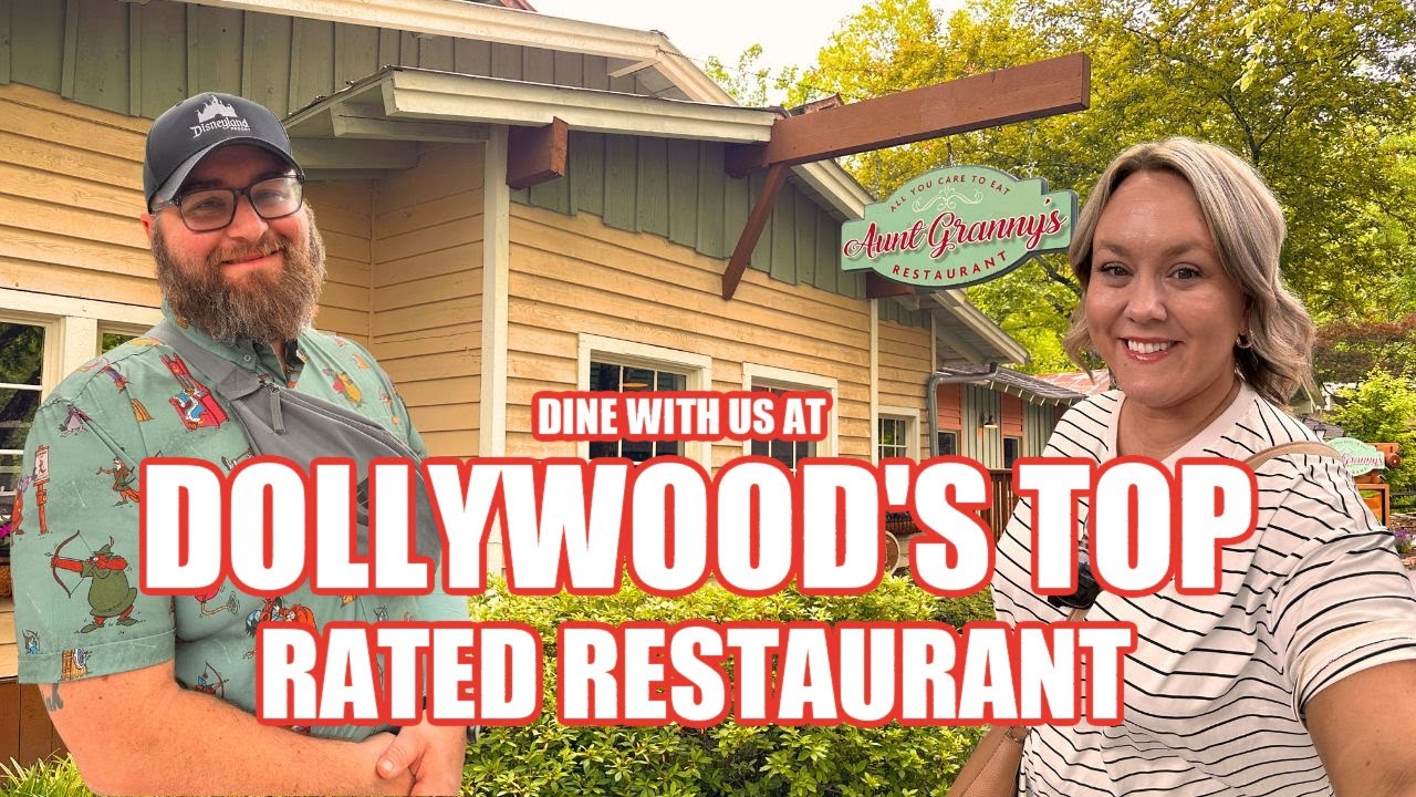 USA Today Ranked This Restaurant a Top Theme Park Restaurant | Eating at Aunt Granny's at Dollywood