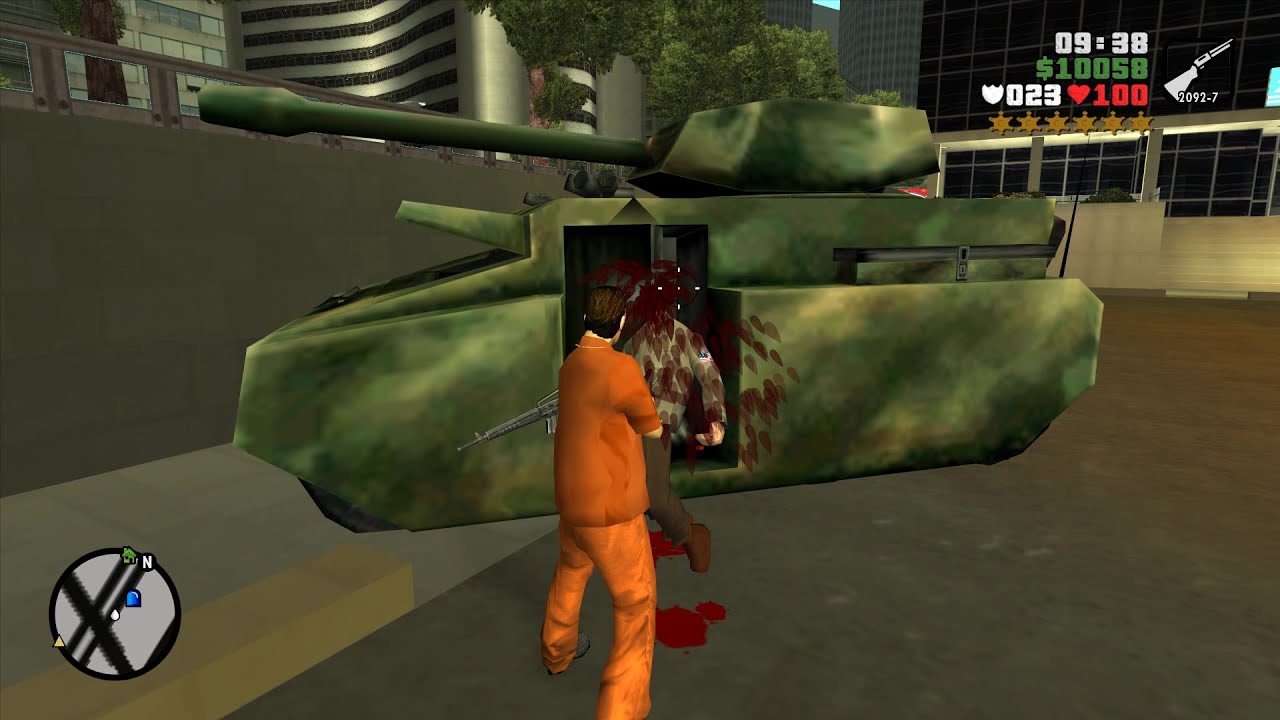 GTA Liberty Wiseguy -  Prison Escape & Shootout + Six Star Escape