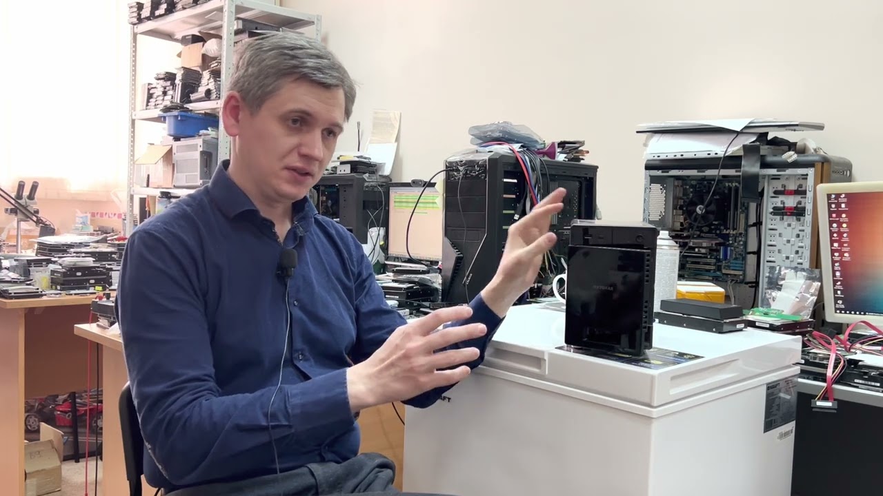 Восстановление информации с NAS NETGEAR