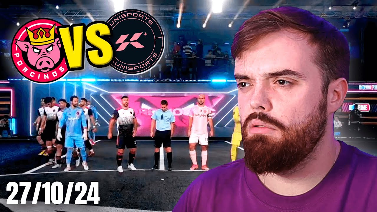 PORCINOS FC vs KUNI | JUGAMOS CONTRA EL KUN AGUERO | PARTIDO CALIENTE Y TENSO