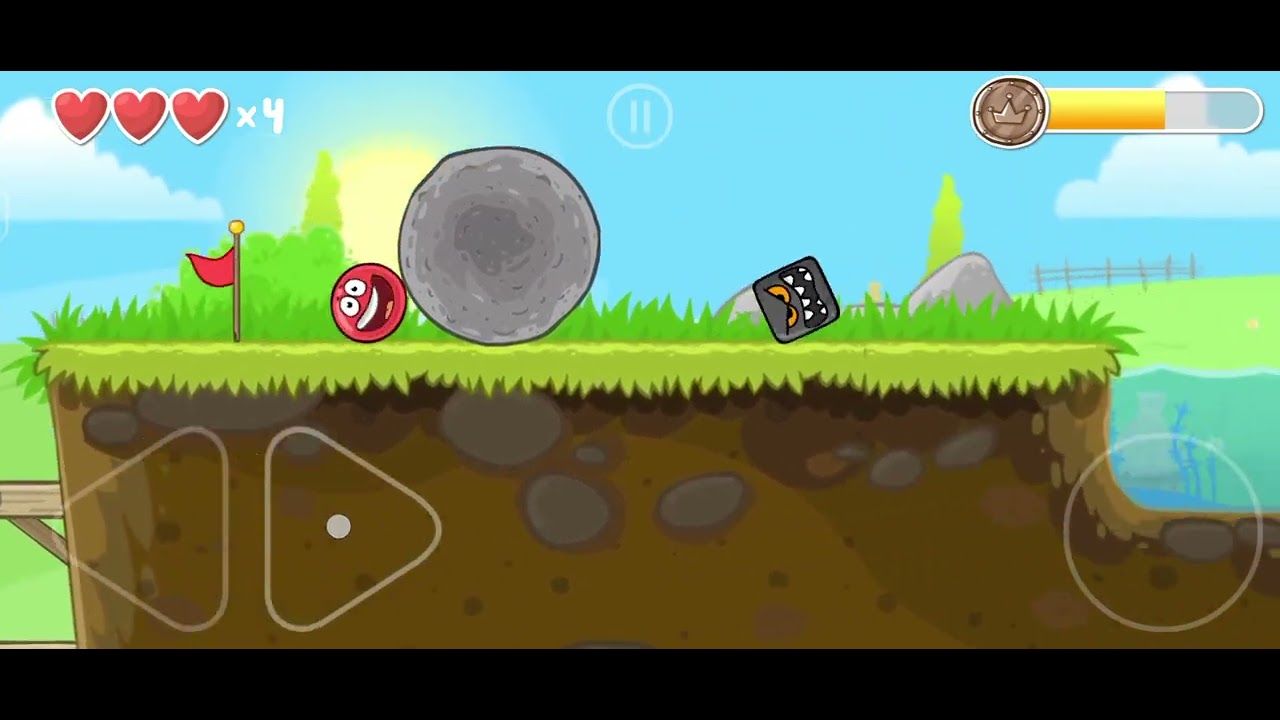 Red ball 4 gameplay by tangomango357||completed 8 levels