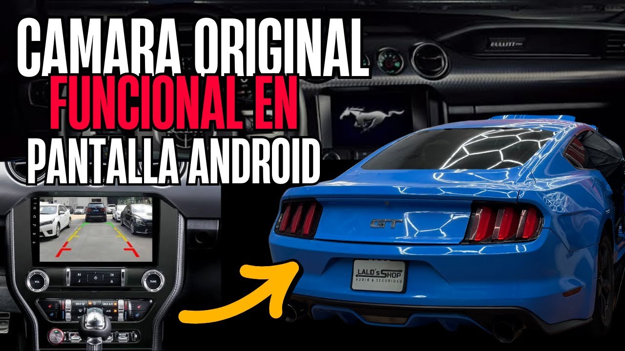🚘 Cómo Conectar Cámara de reversa Original a Pantalla Android/China | (Aplicable en Varios Autos) 📲