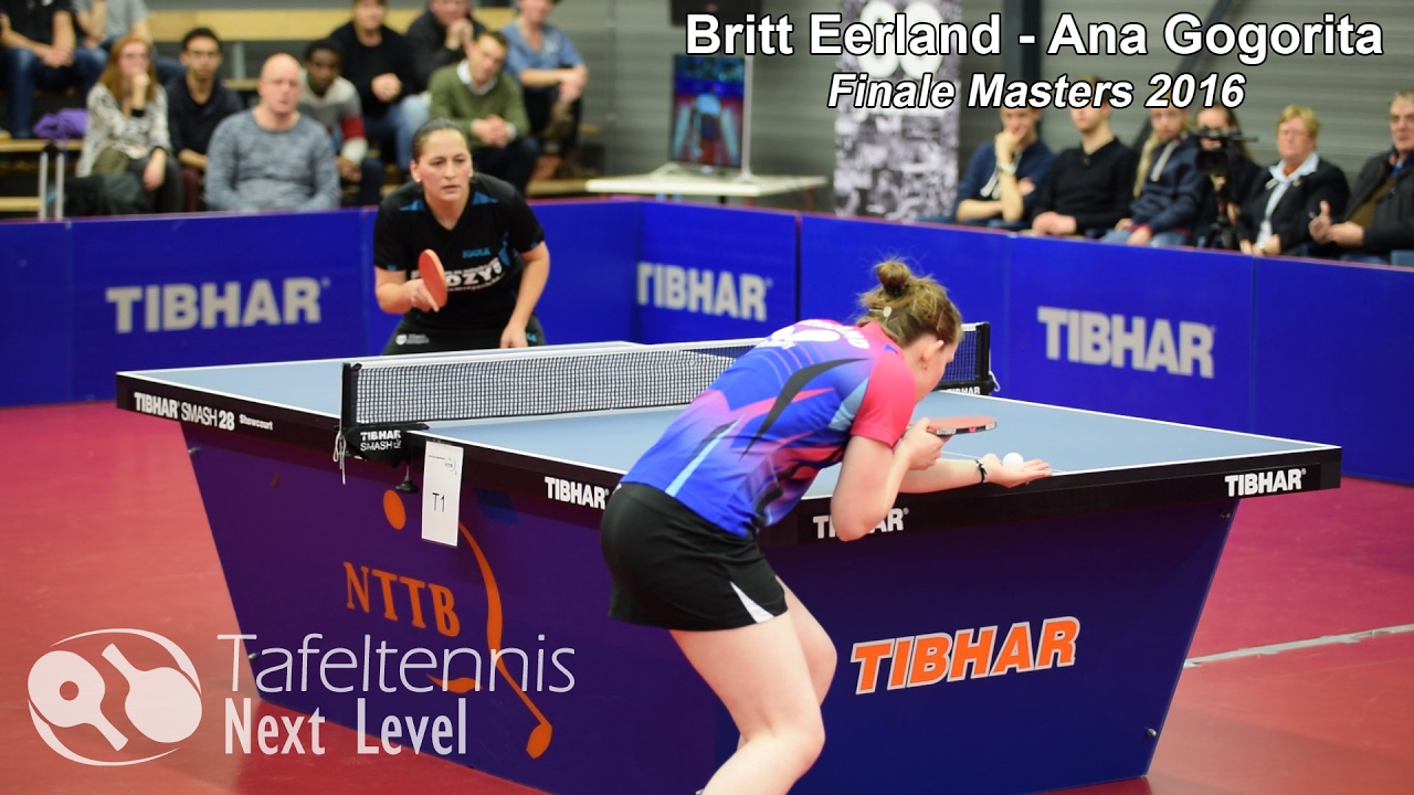 Britt Eerland - Ana Gogorita | Finale Masters 2016