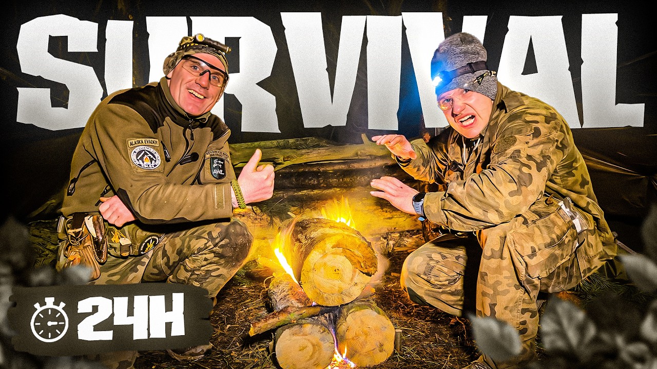 PRZESZEDŁEM 24H KURS SURVIVALU W ZIMIE!