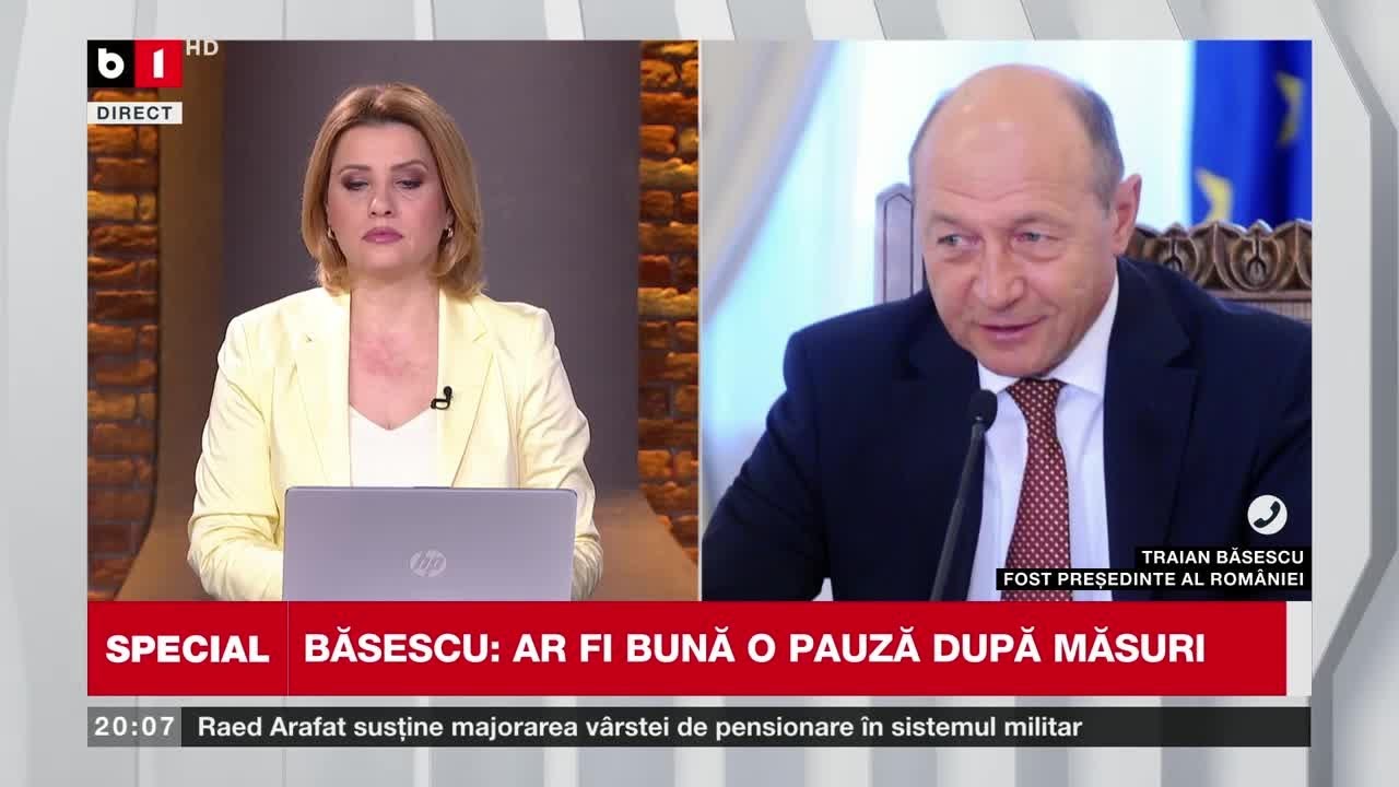 Traian Băsescu îi recomandă lui Bolojan să pună o pauză la măsurile de austeritate