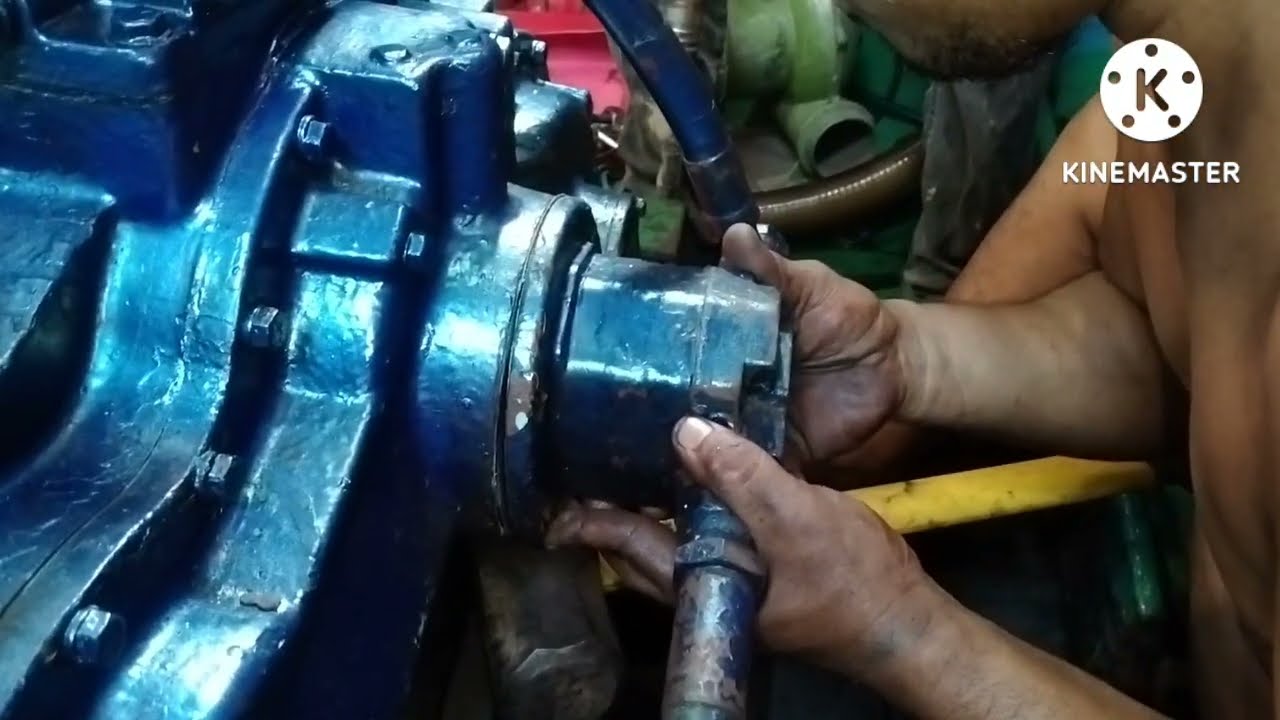 cara pasang pompa oli gearbox kapal