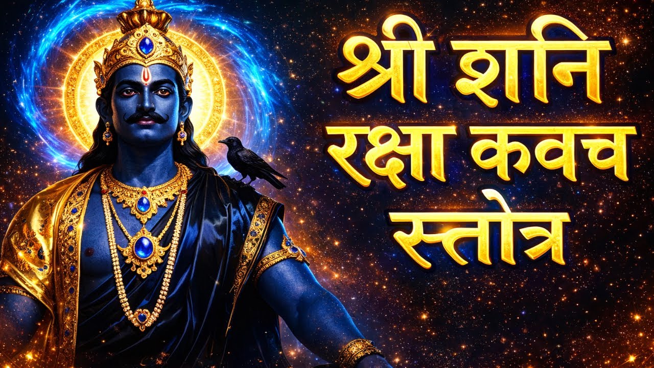 शनि कवच: साढ़ेसाती और ढैय्या के कष्टों से मुक्ति का अमोघ उपाय