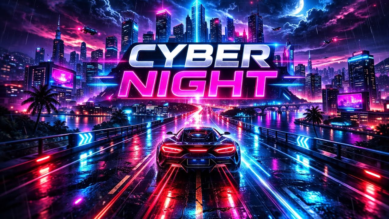 Cyberpunk Night Music – Futuristic City Ambient (30 Minutes)