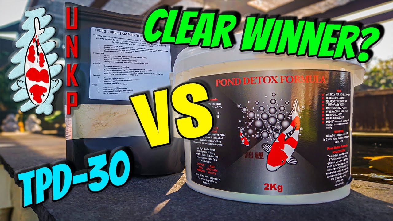 The Ultimate Pond Detox Battle: Does A New Formula Outperform the Classic?
