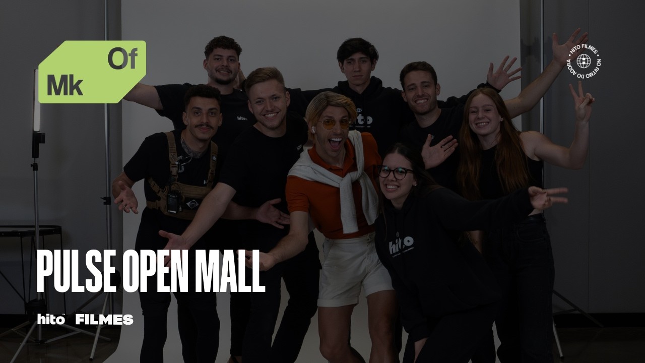Gravamos para o lançamento de um shopping com Fausto Carvalho, o Menzinho.