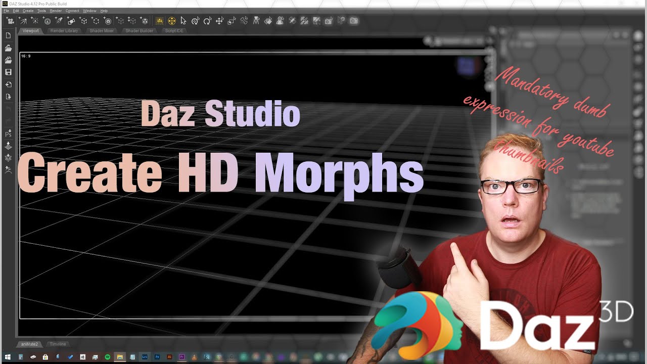 [Daz Studio] How to create your own HD Morphs (and speed up load times)