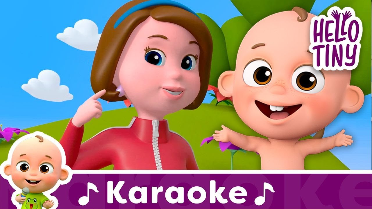 Head, Shoulders, Knees & Toes KARAOKE! | Hello Tiny | Sing Along With Me!