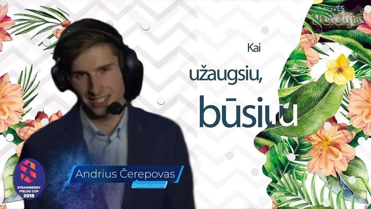 Kai užaugsiu, būsiu. Pokalbis su Andriumi Čerepovu (JustSphex)