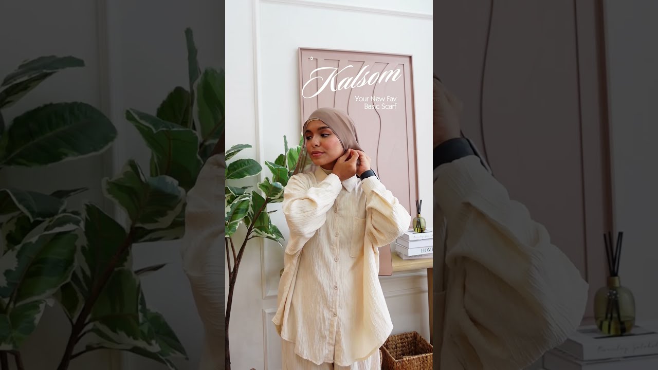 YOUR NEW FAV BASIC - KALSOM LIGHT CHIFFON 👀💅 #umma #ummawomen #kalsomlightchiffonscarf #chiffonscarf