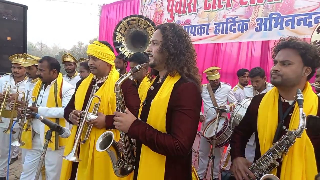 Rajkumar Brass Band Jabalpur play by. classical song 98273 10930. 9329604487