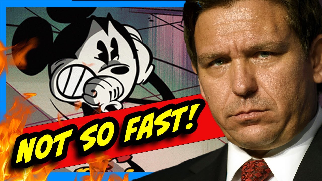 Disney Pulled a FAST ONE on DeSantis! Now There's H*LL to Pay!