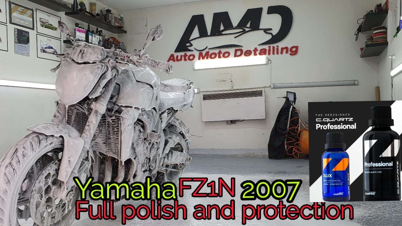 Yamaha FZ1N 2007/ new motorcycle/ looks amazing after polishing