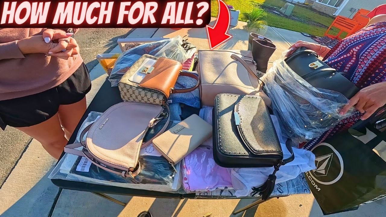 Hitting the designer purse jackpot!