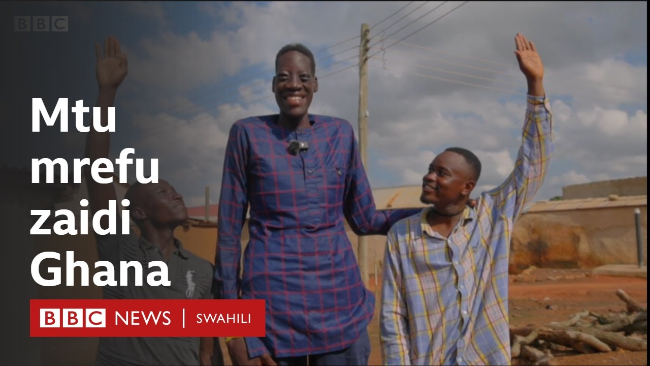 Sulemana Abdul Samed : 'Mimi ndiye mtu mrefu zaidi Ghana'