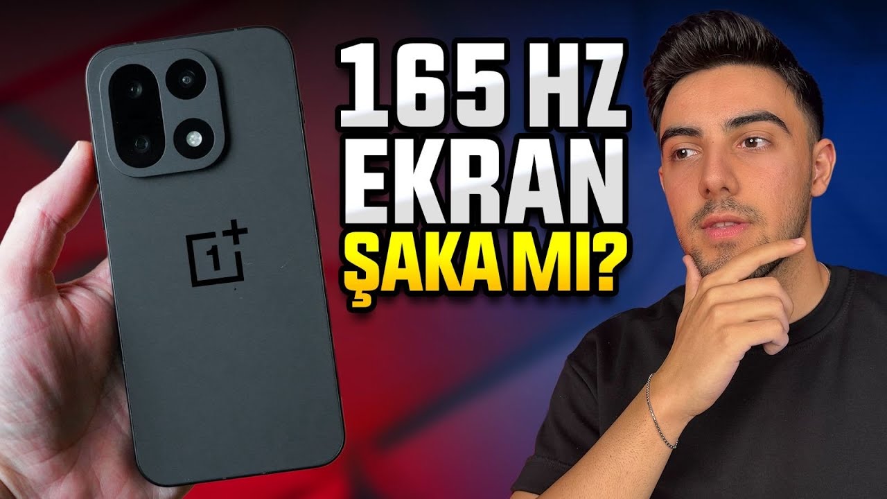 Şaka gibi telefon! OnePlus 15 kutu a&ccedil;ılışı ve inceleme