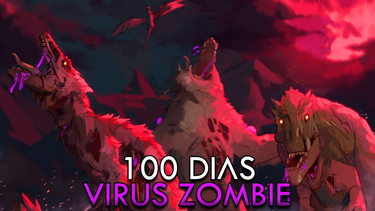 SOBREVIVI 100 DIAS a un VIRUS ZOMBIE y esto es lo que paso..