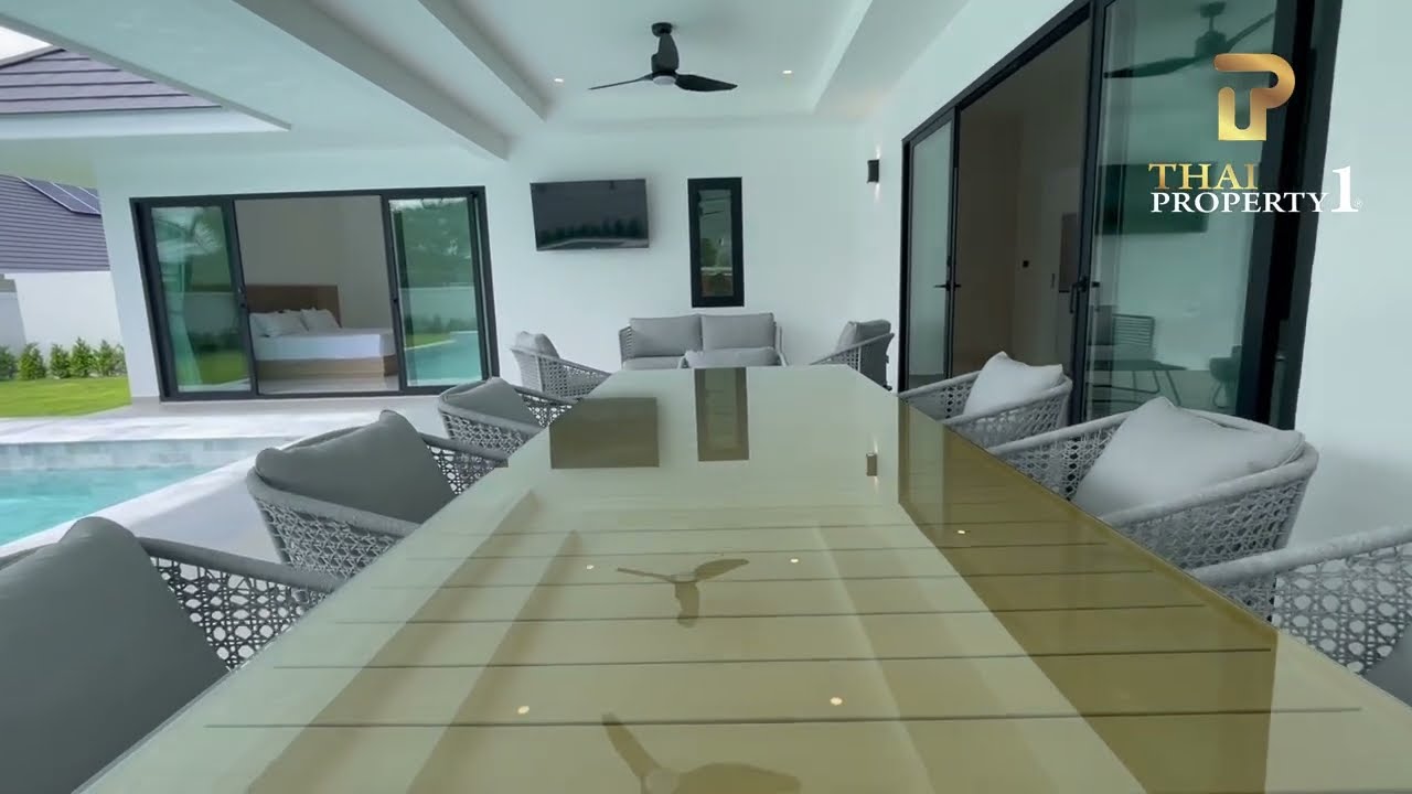 (SOLD) New Luxury Pool Villas - Clouds 2 Thailand  Hua Hin Price start from 9.5 M THB.