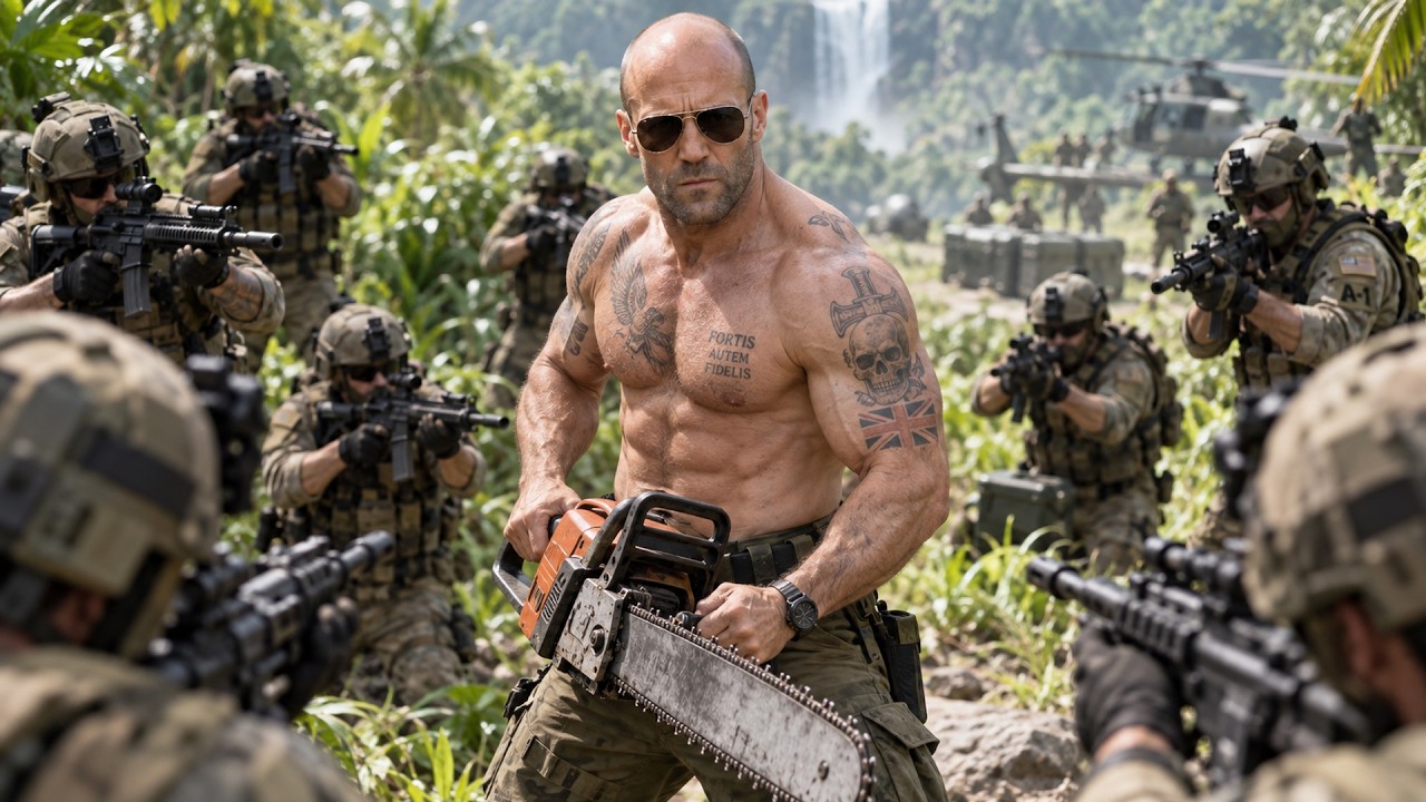 Action Movie: A killer escapes prison&mdash;Special Forces surround him, unaware he&rsquo;s planted explosives!