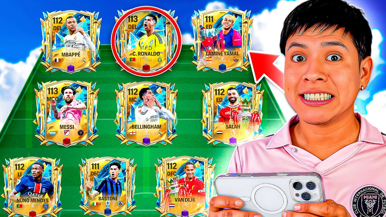 &iexcl;ESTA SUERTE SOLO PASA UNA VEZ EN LA VIDA en FC MOBILE! 🍀🔥 Fich&eacute; UTOTS