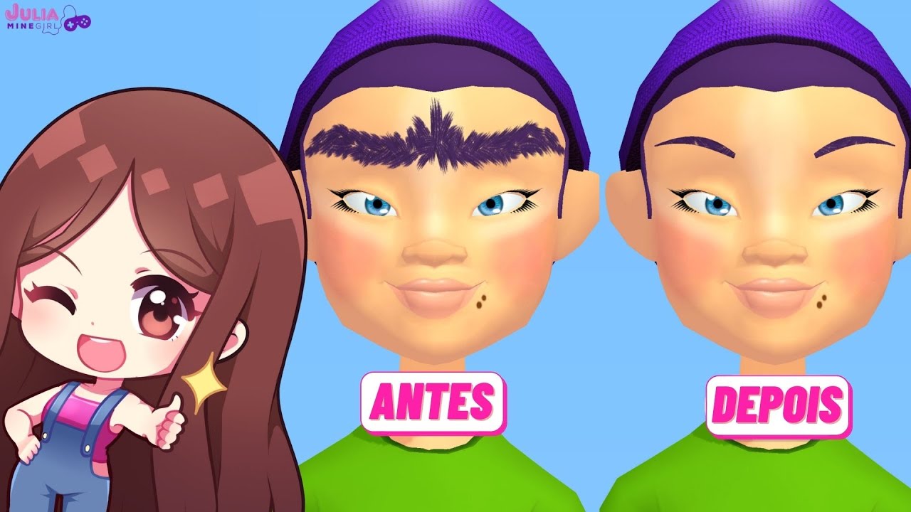 SOBRANCELHAS PERFEITAS, MAS ÀS VEZES NÃO! (Perfect Makeup 3D)