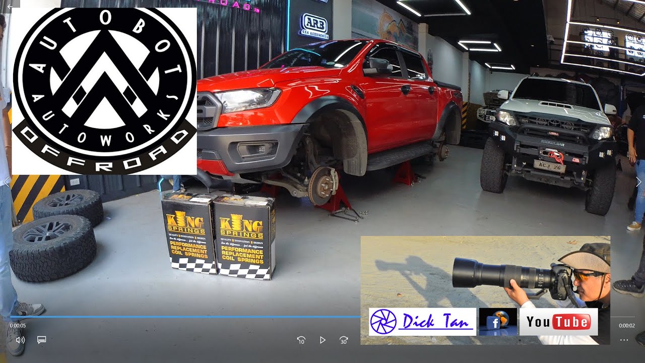 RangerRaptor change coil spring to King spring