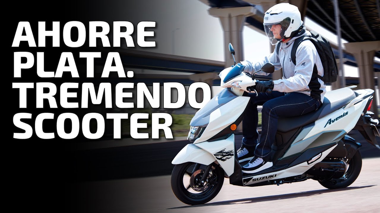 ¡TREMENDO! Este es el Scooter que menos gasolina gasta. Debe conocerlo
