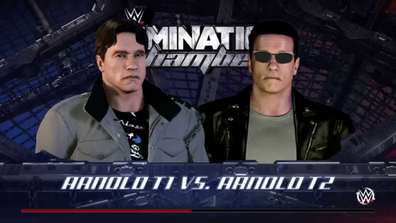Terminator 1 VS Terminator 2 (WWE 2K16)