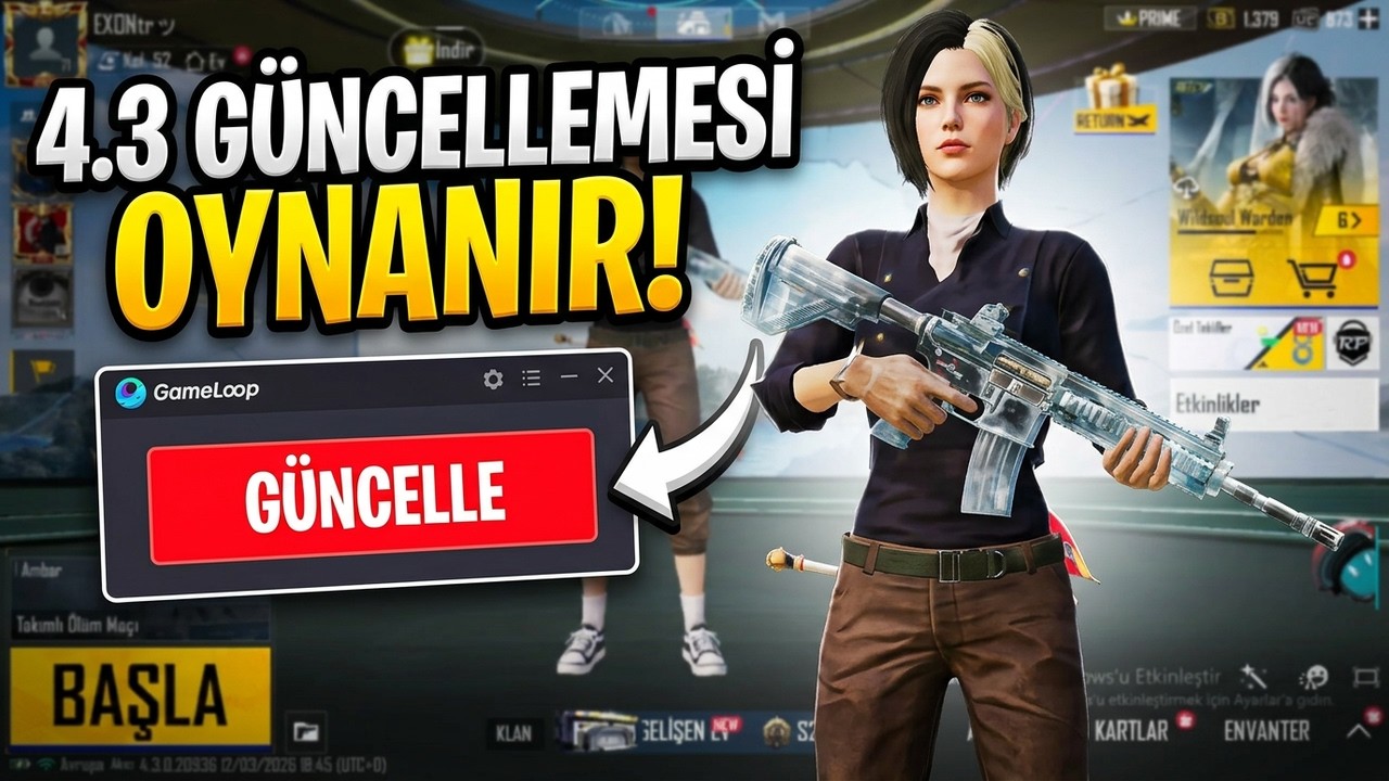 Pubg Mobile 4.3 Güncellemesi nasıl yapılır? | Gameloop - PC